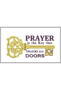 Say064 - 4 X 4 Prayer Key